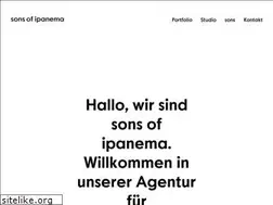 Sites similar to sonsofipanema.com