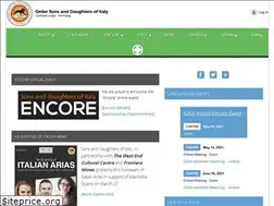 Sites similar to sonsofitaly.ca