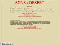 Sites similar to sonsofthedesert.free.fr