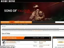 Sites similar to sonsofvalour.net