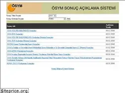 Sites similar to sonuc.osym.gov.tr