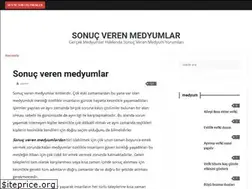 Sites similar to sonucverenmedyum.com