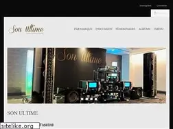 Sites similar to sonultime.com