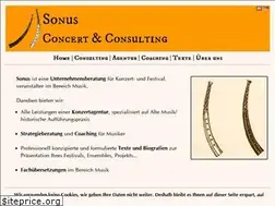 Sites similar to sonus-alte-musik.de