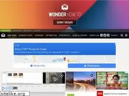Sites similar to sony-vegas.wonderhowto.com