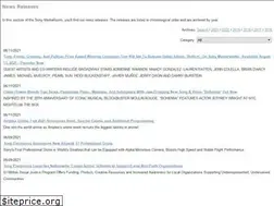 Sites similar to sony.mediaroom.com