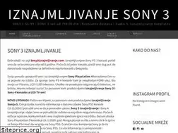 Sites similar to sony3iznajmljivanje.com