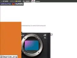 Sites similar to sonyalpharumors.com