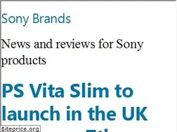 Sites similar to sonybrands.com