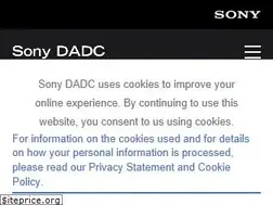Sites similar to sonydadc.com