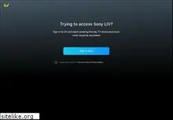 Sites similar to sonyliv.com