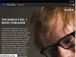 Sites similar to sonymusicpub.com