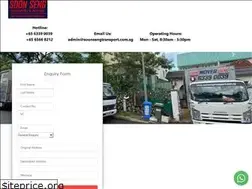 Sites similar to soonsengtransport.com.sg