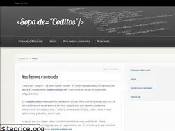 Sites similar to sopadecoditos.wordpress.com