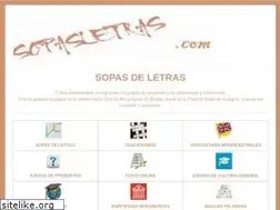 Sites similar to sopasletras.com