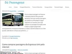 Sites similar to sopassagens.net