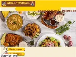 Sites similar to sopasypostres.com.co