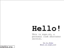 Sites similar to sope.cc