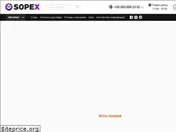 Sites similar to sopex.com.ua