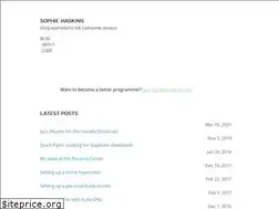 Sites similar to sophaskins.net