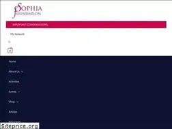 Sites similar to sophiafoundation.org