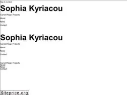 Sites similar to sophiakyriacou.com