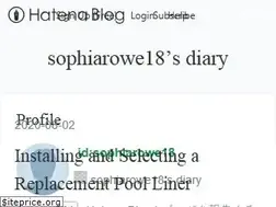 Sites similar to sophiarowe18.hatenablog.com
