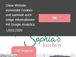 Sites similar to sophiaskitchen.de