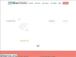 Sites similar to sophie-au-naturel.fr