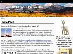 Sites similar to sophie-the-giraffe.com