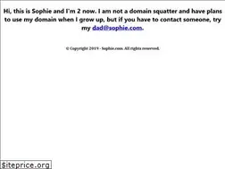 Sites similar to sophie.com