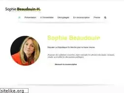 Sites similar to sophiebeaudouin.fr