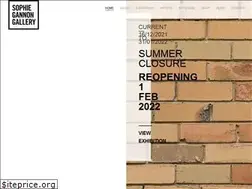 Sites similar to sophiegannongallery.com.au
