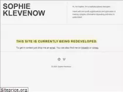 Sites similar to sophieklevenow.com