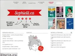 Sites similar to sophielit.ca