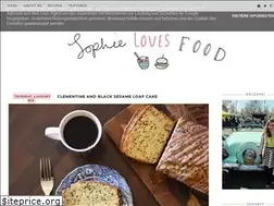 Sites similar to sophielovesfood.com