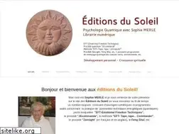 Sites similar to sophiemerle-editions-du-soleil.com