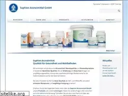 Sites similar to sophien-arzneimittel.de
