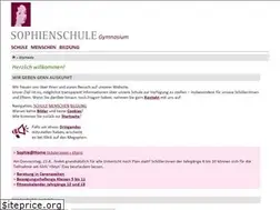 Sites similar to sophienschule.de