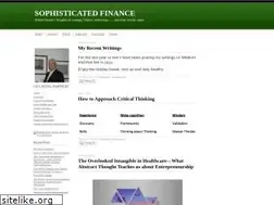 Sites similar to sophisticatedfinance.typepad.com