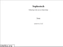 Sites similar to sophostech.com