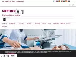 Sites similar to sophrologie-actualite.fr