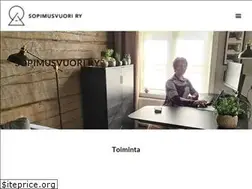 Sites similar to sopimusvuori.com