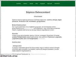 Sites similar to sopincebioboltdebrecen.hu