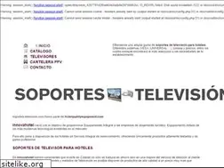 Sites similar to soportes-television.com