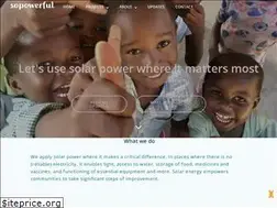 Sites similar to sopowerful.org