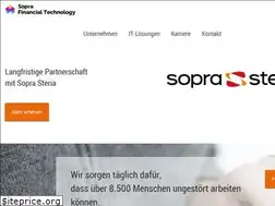 Sites similar to sopra-financial-technology.com