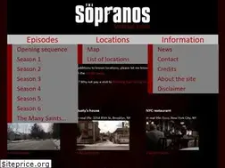 Sites similar to sopranos-locations.com
