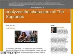 Sites similar to sopranosanalysis.blogspot.com