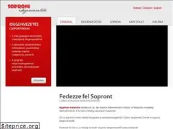 Sites similar to soproniidegenvezetok.hu